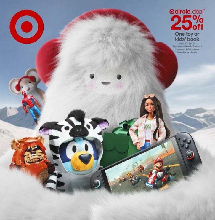 Target Holiday Kids Catalog Weekly Ad from October 30