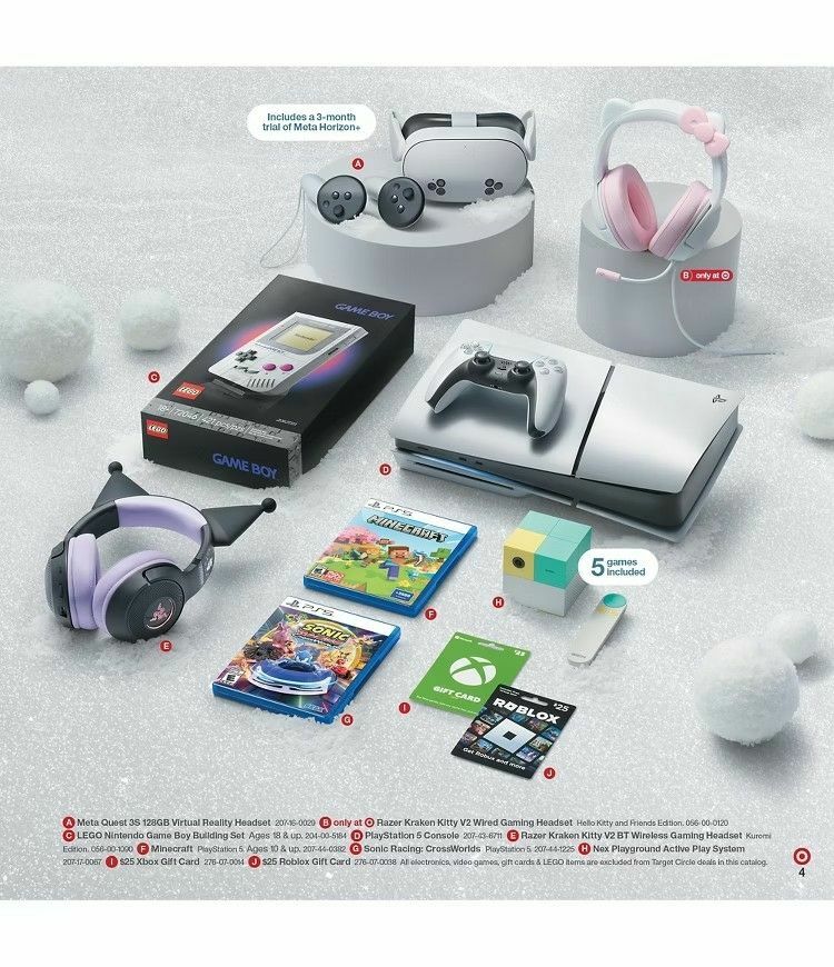 Target Holiday Kids Catalog Weekly Ad from October 30
