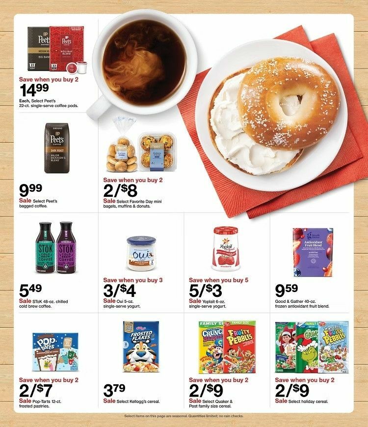 Target Weekly Ad from November 9