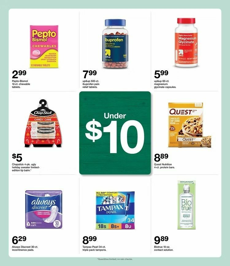 Target Weekly Ad from November 9