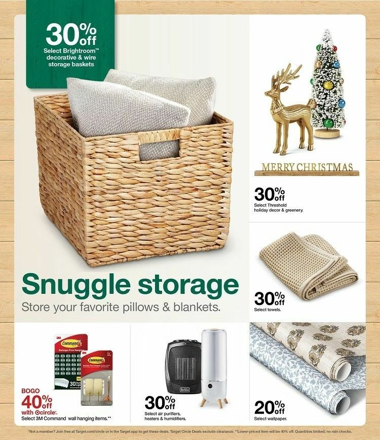 Target Weekly Ad from November 9