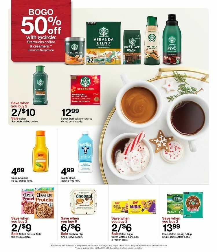 Target Weekly Ad from November 9
