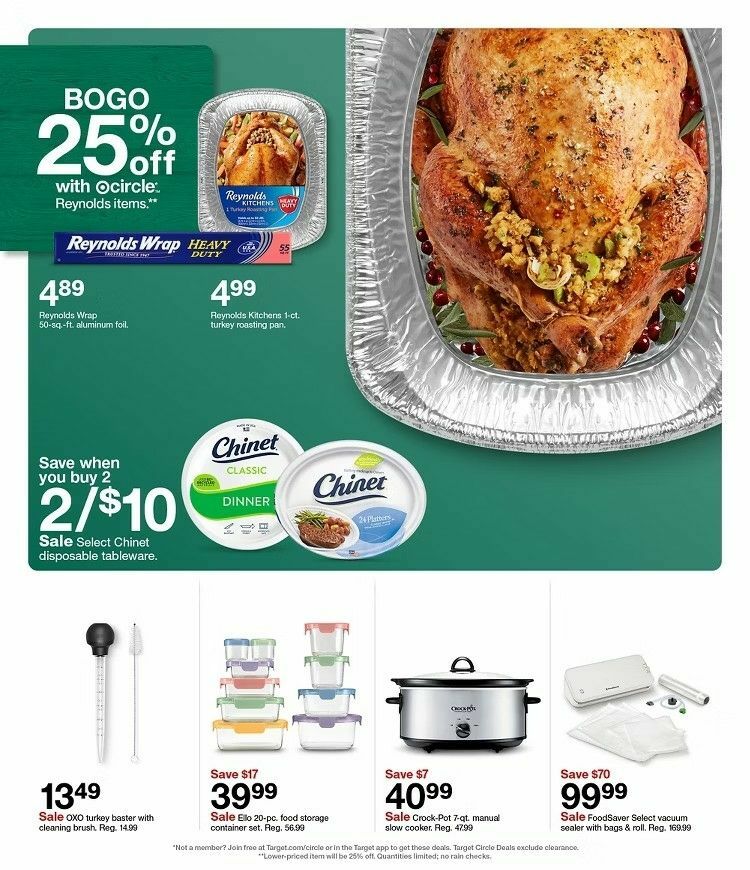 Target Weekly Ad from November 9