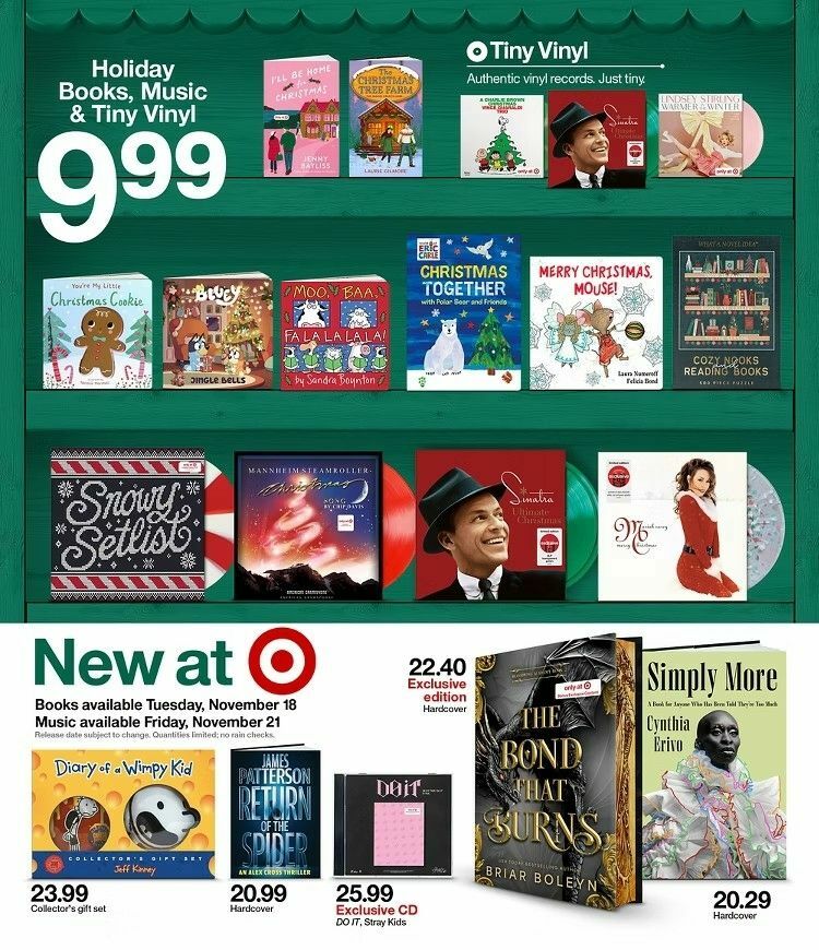 Target Weekly Ad from November 9