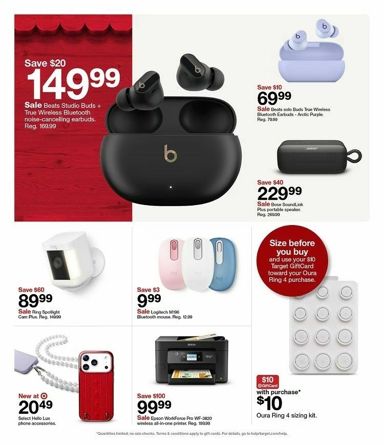 Target Weekly Ad from November 9