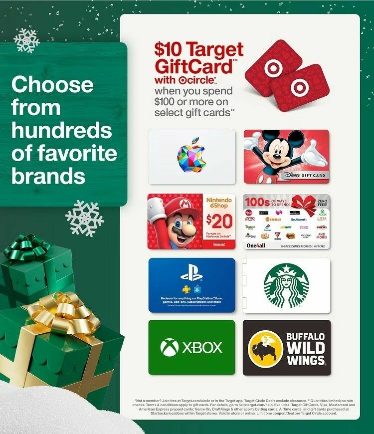Target Weekly Ad from November 9