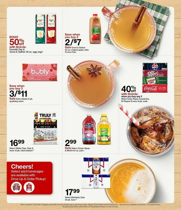 Target Weekly Ad from November 9