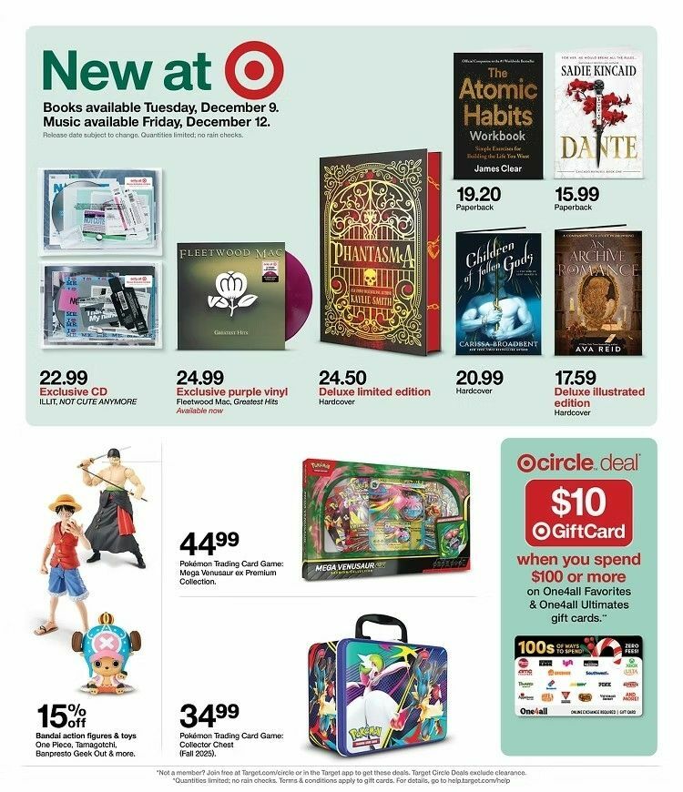 Target Weekly Ad from December 7