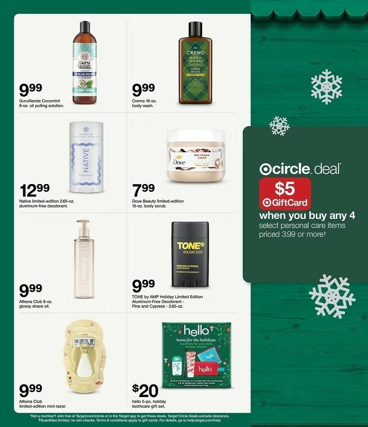 Target Weekly Ad from December 7