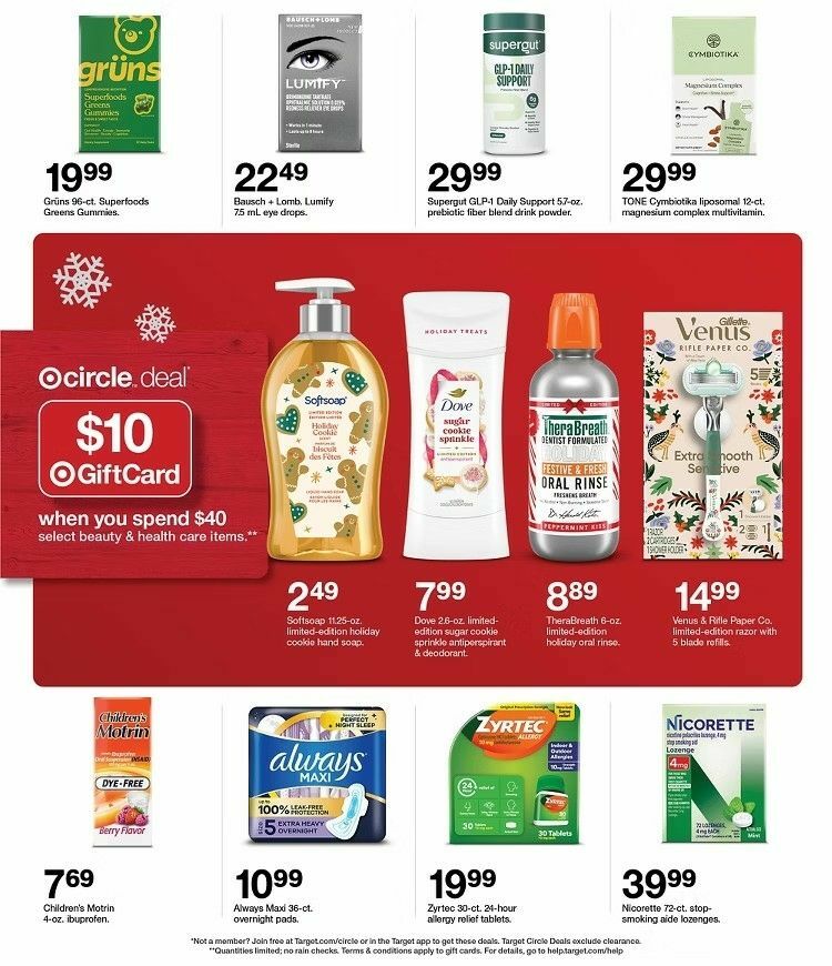 Target Weekly Ad from December 14