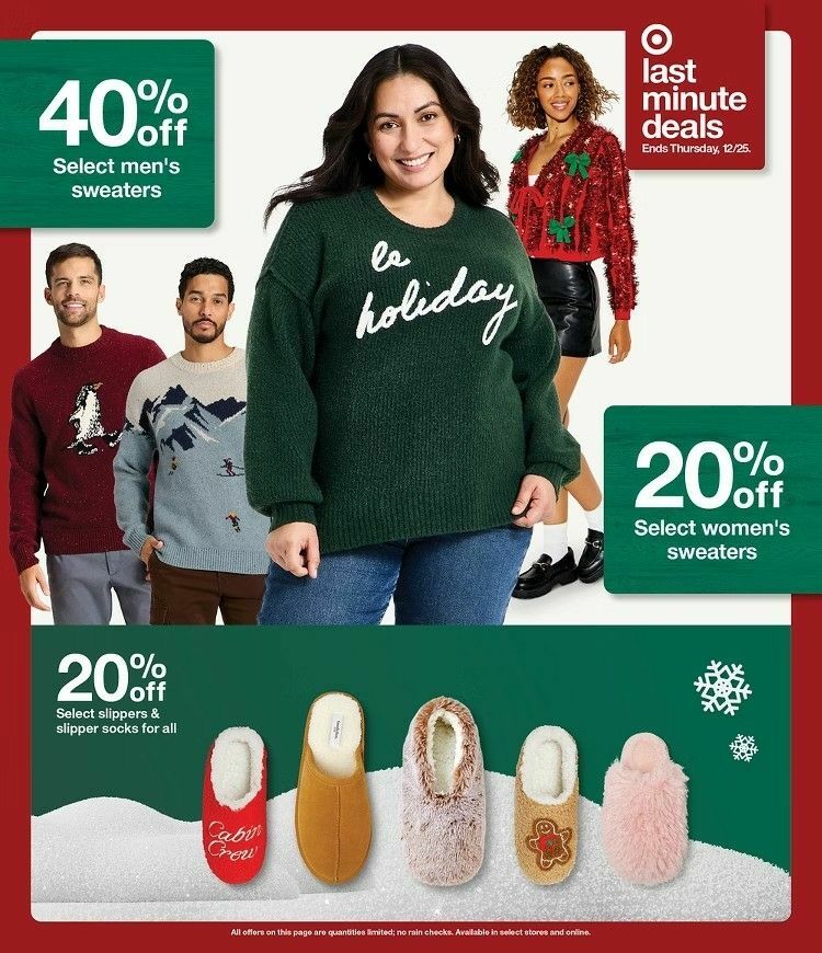 Target Weekly Ad from December 21