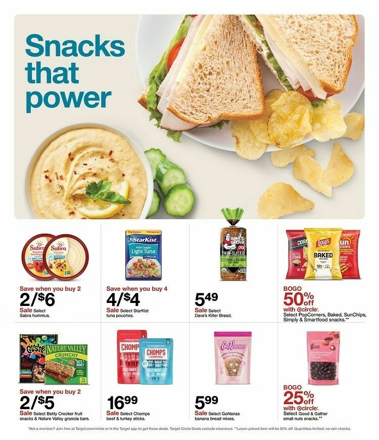 Target Weekly Ad from January 4