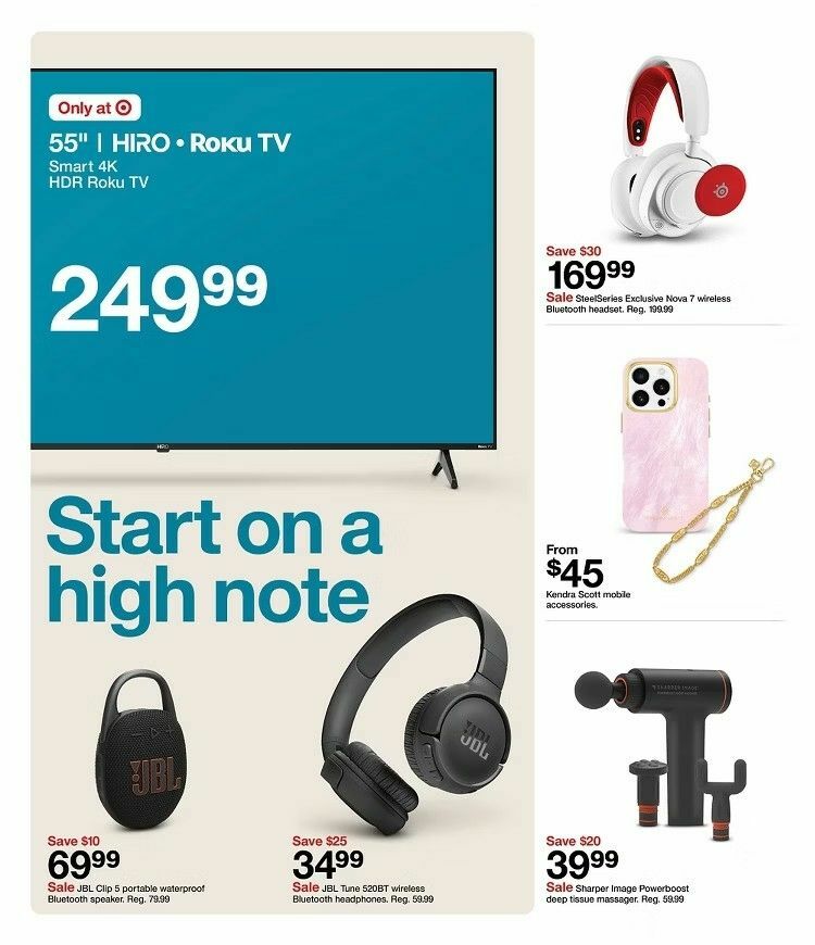 Target Weekly Ad from January 4