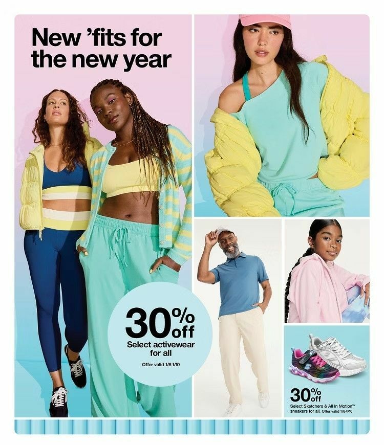 Target Weekly Ad from January 4
