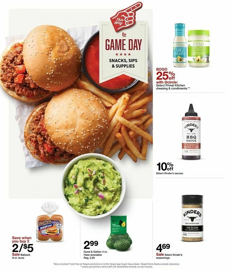 Target Weekly Ad from January 18