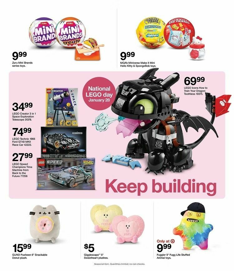 Target Weekly Ad from January 25