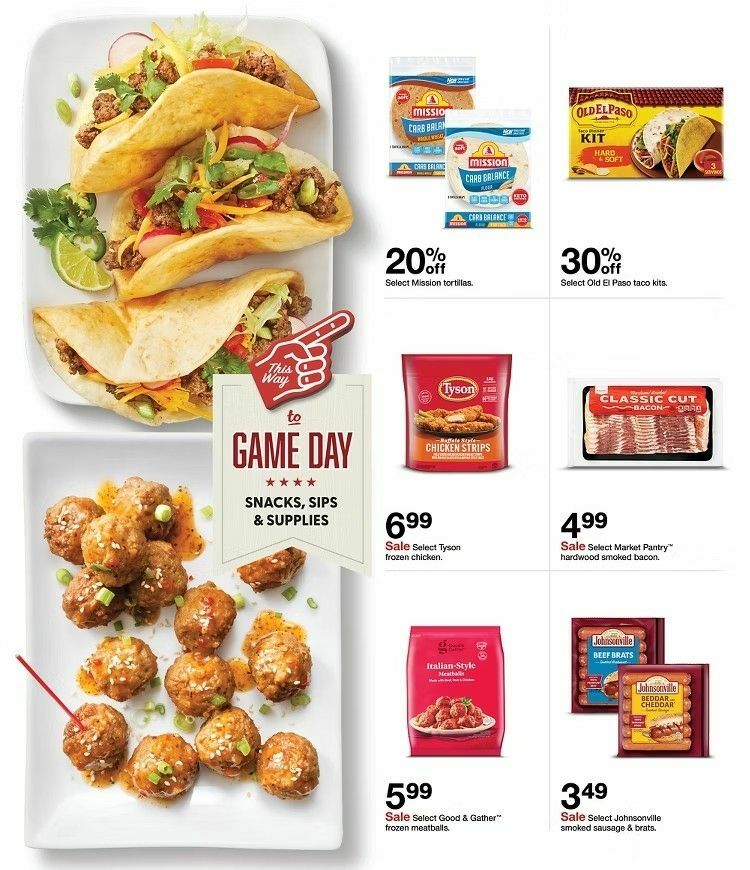 Target Weekly Ad from January 25