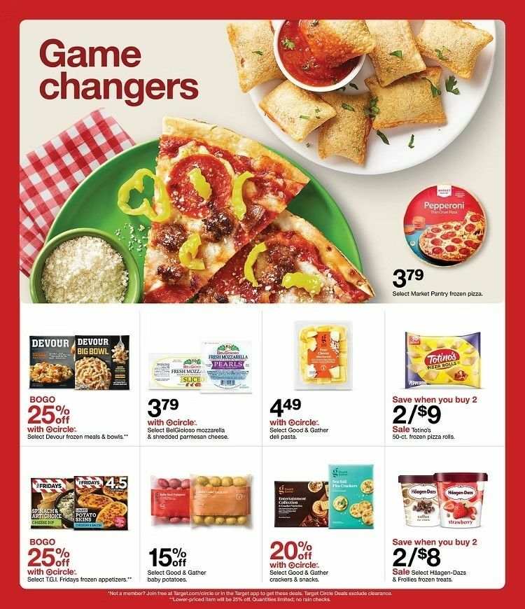 Target Weekly Ad from January 25