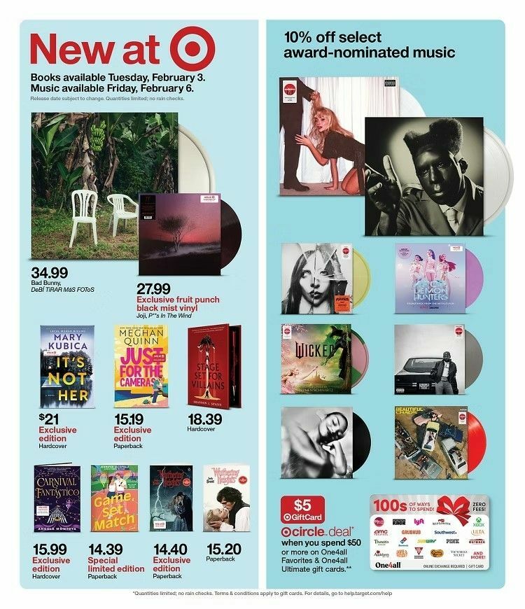 Target Weekly Ad from February 1