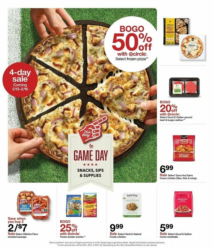 Target Weekly Ad from February 1