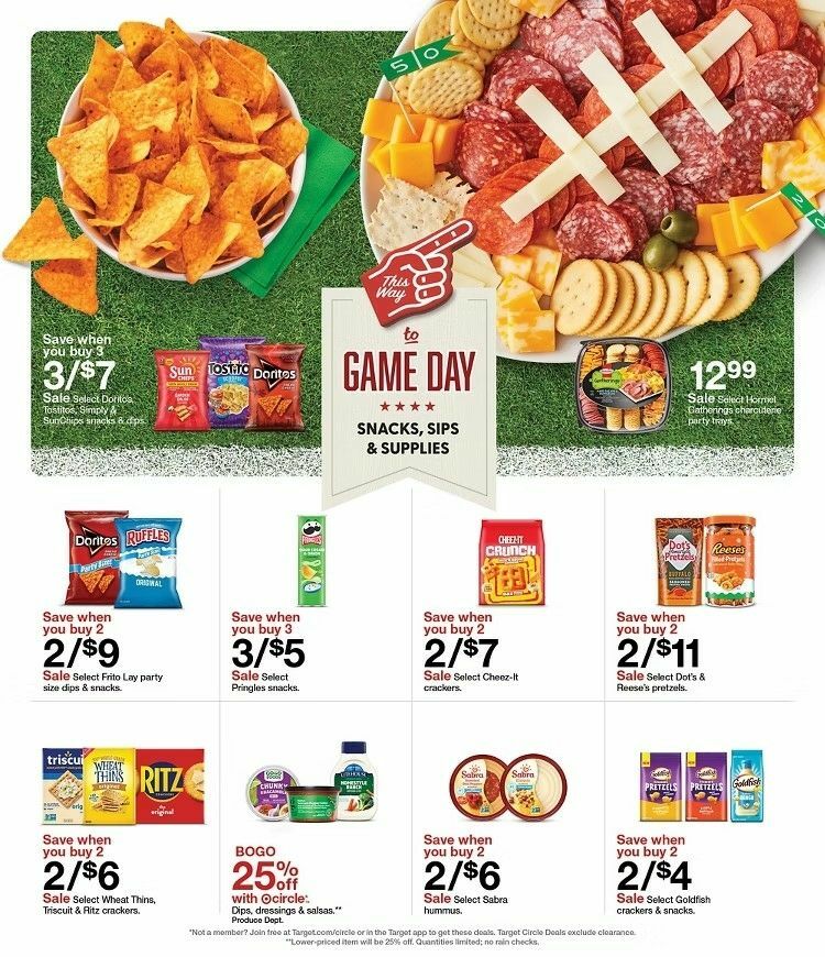 Target Weekly Ad from February 1