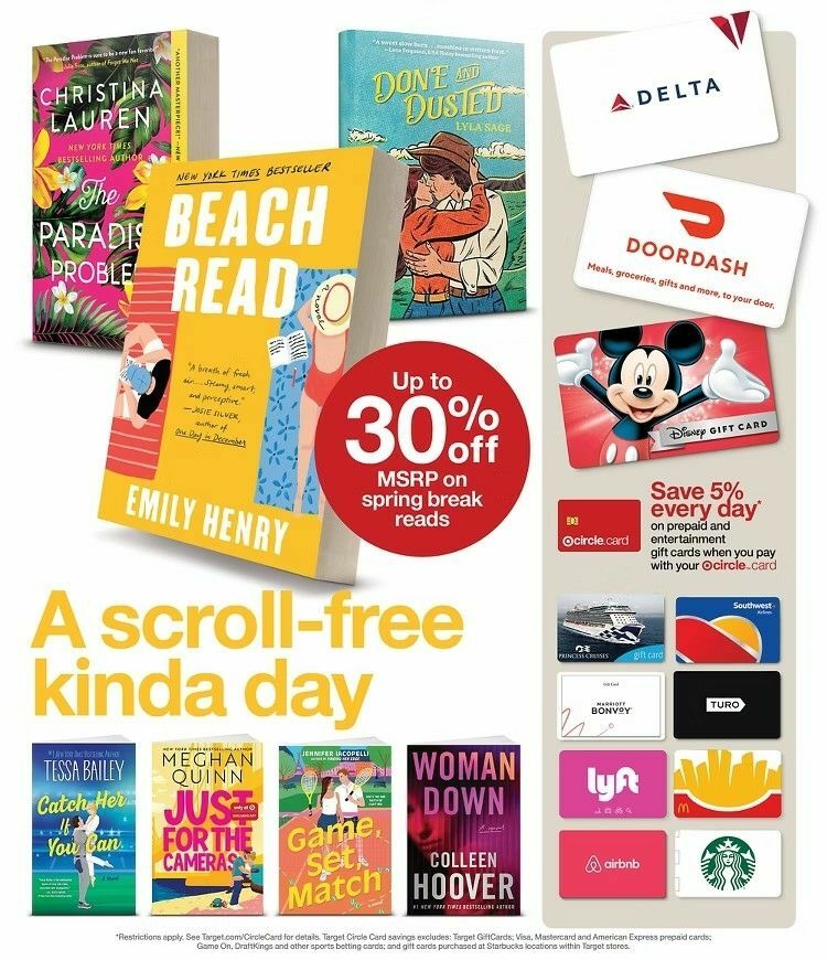 Target Weekly Ad from February 15