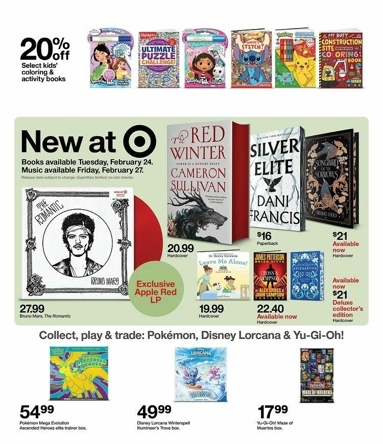 Target Weekly Ad from February 22