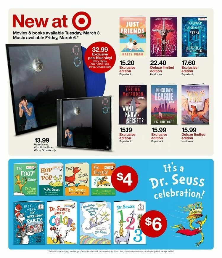 Target Weekly Ad from March 1