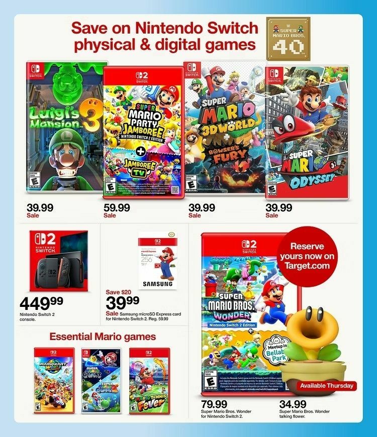 Target Weekly Ad from March 8