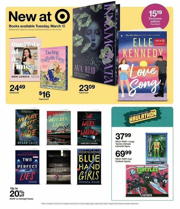 Target Weekly Ad from March 15