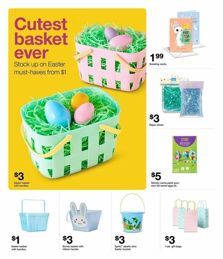 Target Weekly Ad from March 22