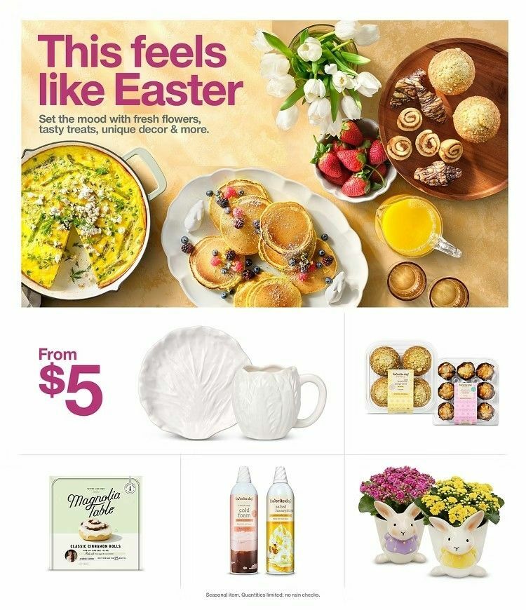 Target Weekly Ad from March 22