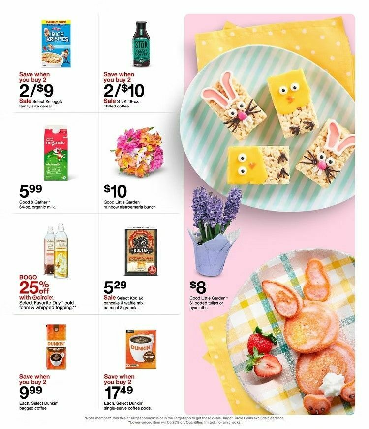 Target Weekly Ad from March 22