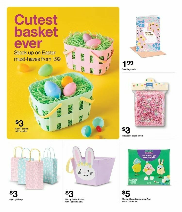 Target Weekly Ad from March 29
