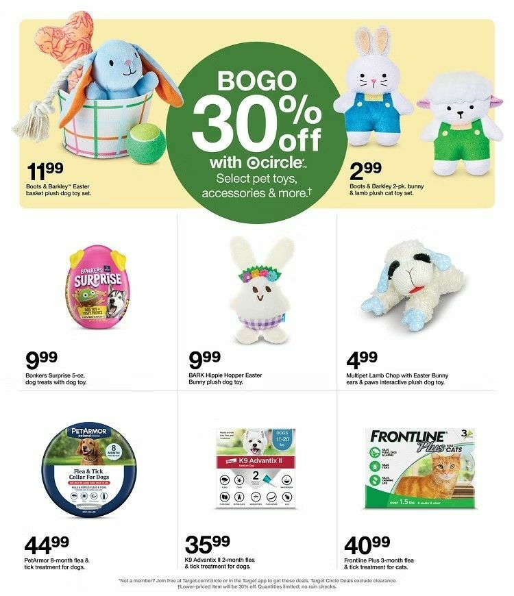 Target Weekly Ad from March 29