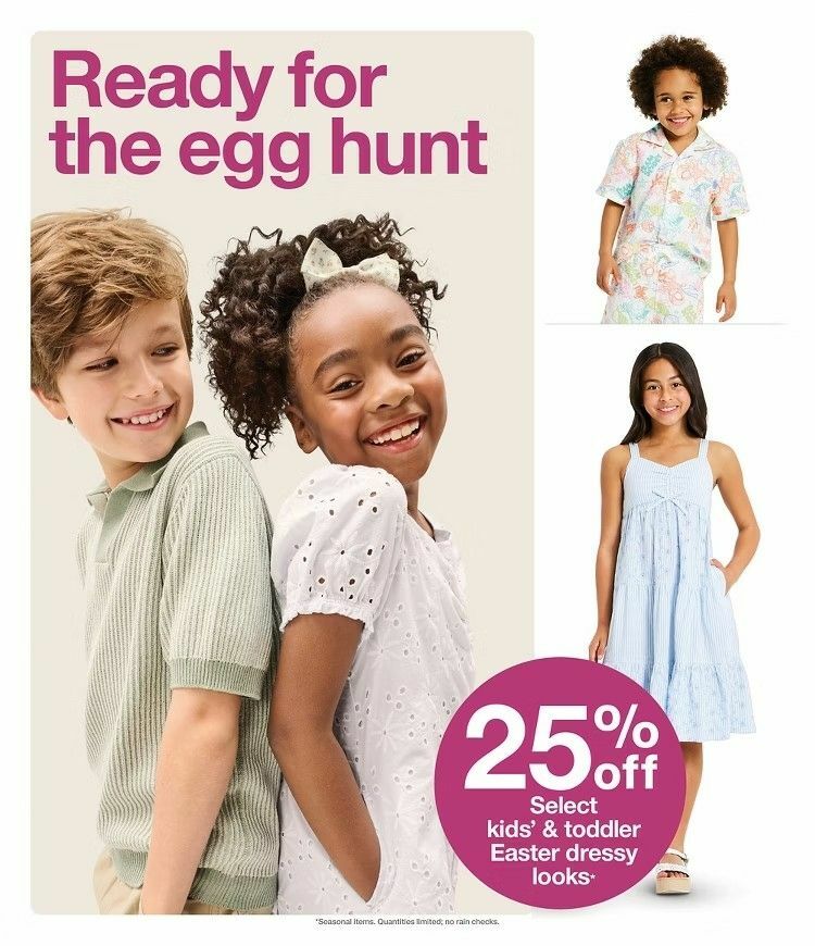 Target Weekly Ad from March 29