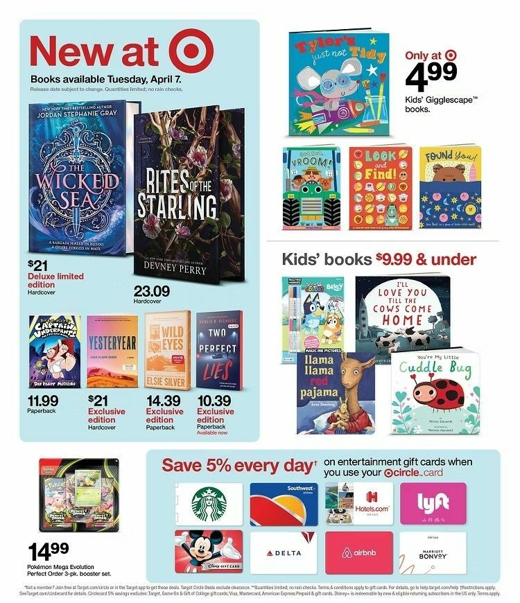 Target Weekly Ad from April 5