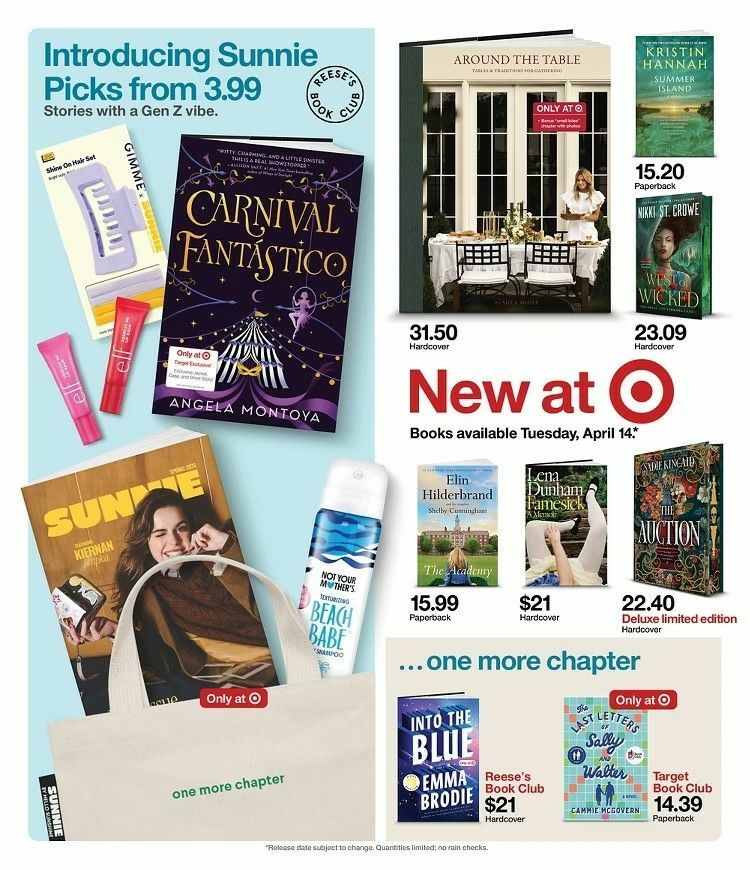 Target Weekly Ad from April 12