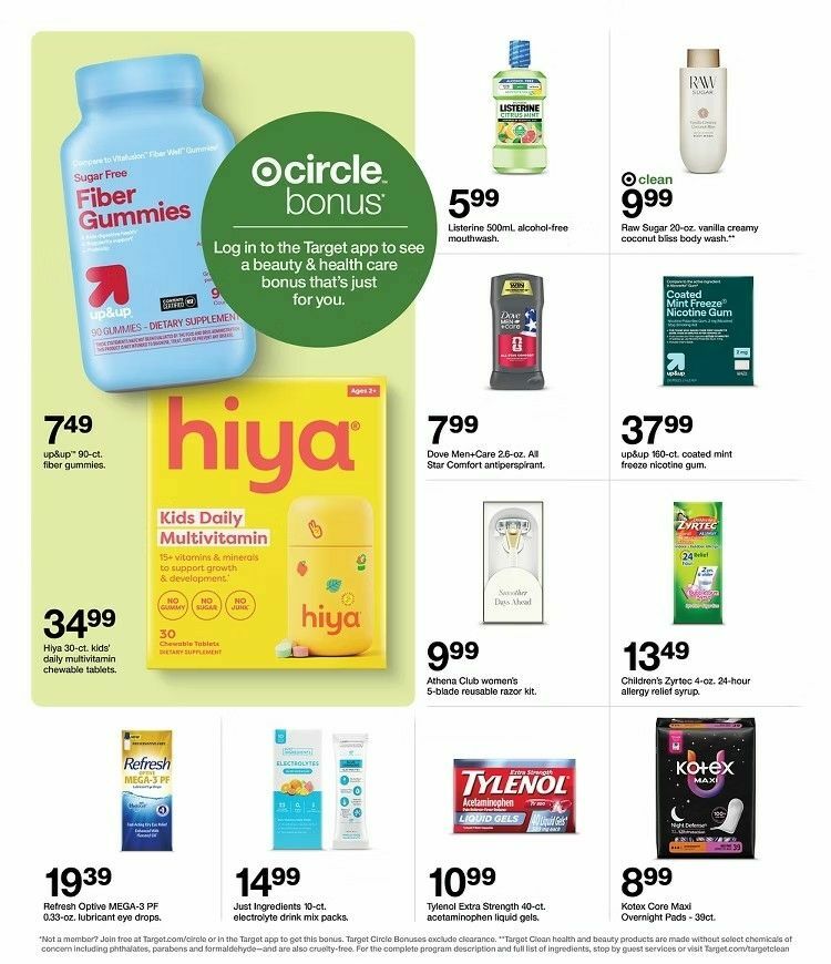 Target Weekly Ad from April 19
