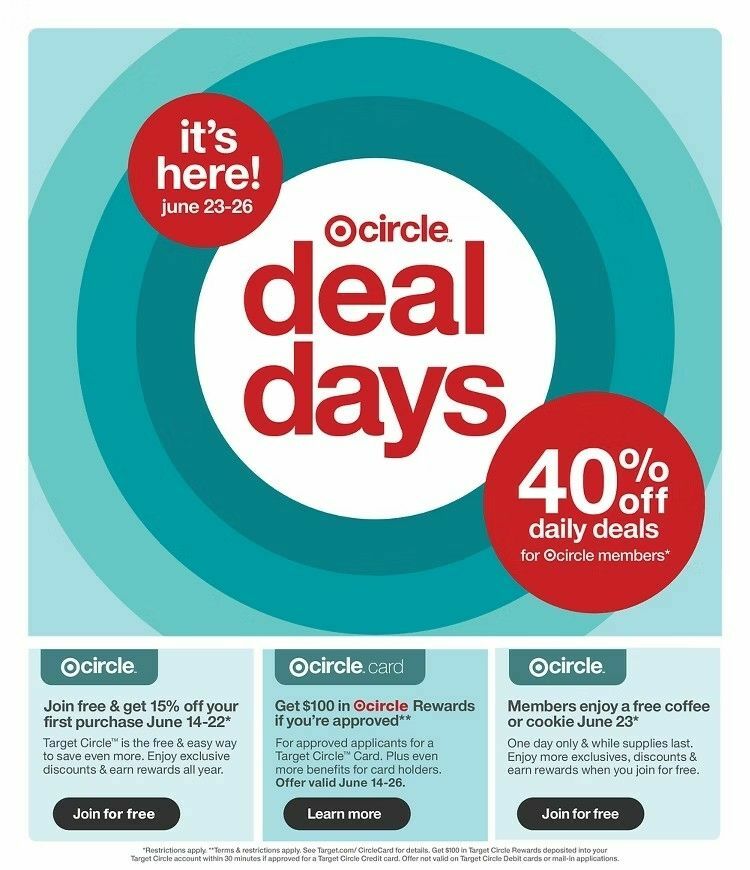 Target Weekly Ad from June 21