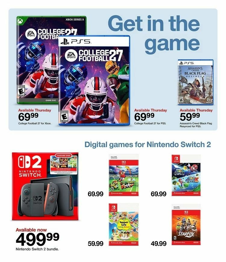 Target Weekly Ad from July 5