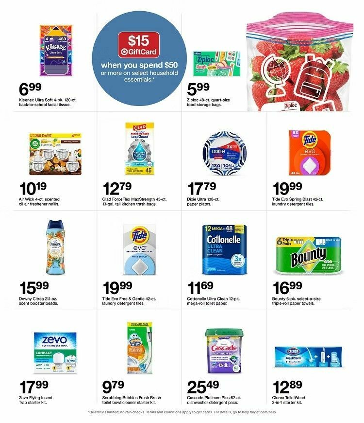 Target Weekly Ad from July 26