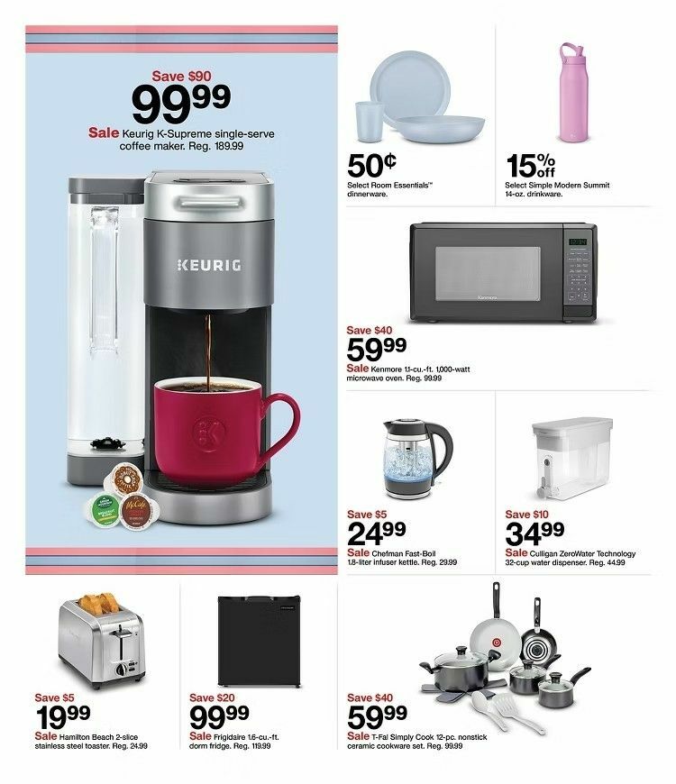 Target Weekly Ad from August 2