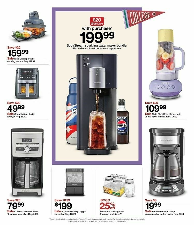 Target Weekly Ad from August 2