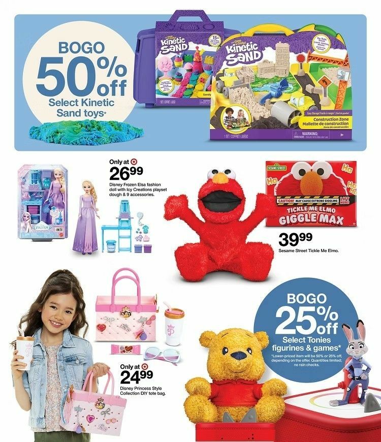 Target Weekly Ad from August 2