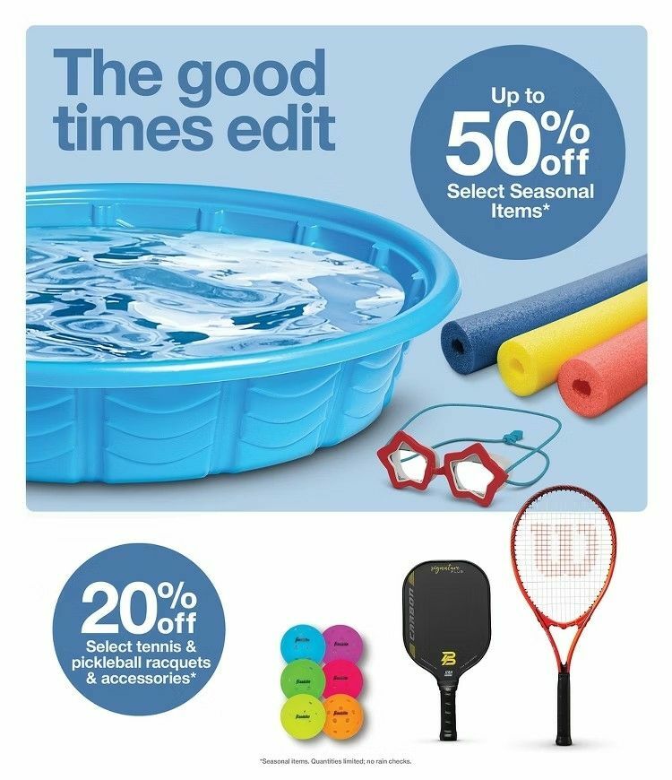 Target Weekly Ad from August 2