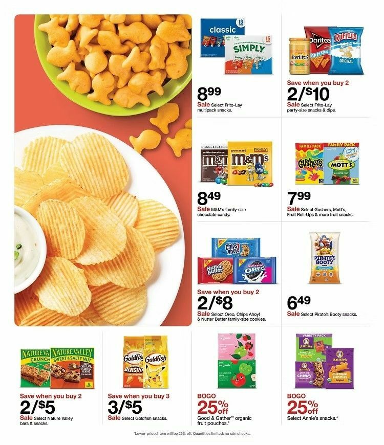 Target Weekly Ad from August 2