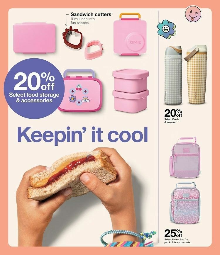Target Weekly Ad from August 2
