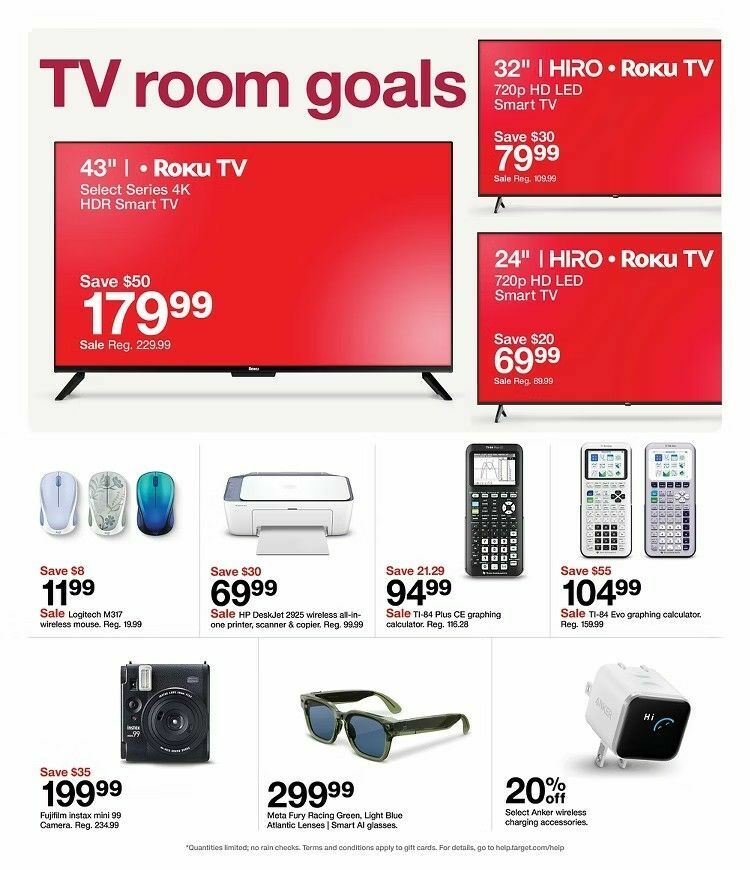 Target Weekly Ad from August 9