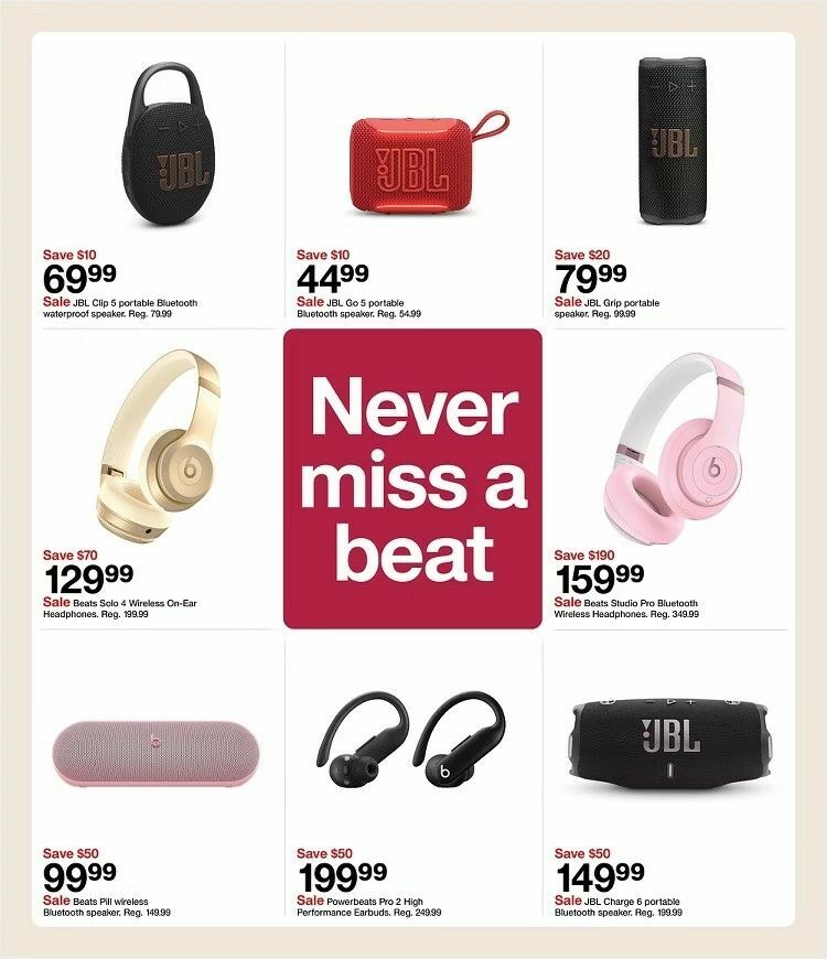 Target Weekly Ad from August 9